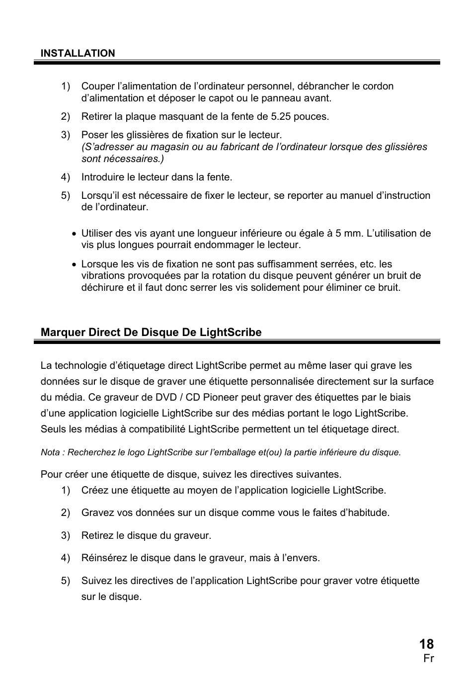 Pioneer DVR1910LS User Manual | Page 19 / 32