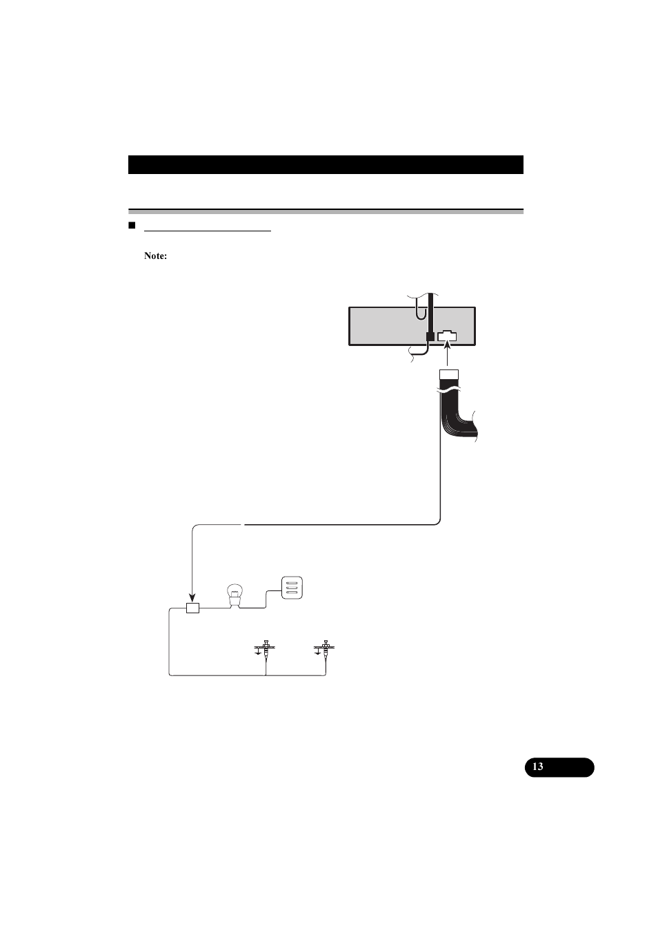 Door switch (white/yellow) | Pioneer DEH-P8100R User Manual | Page 13 / 82