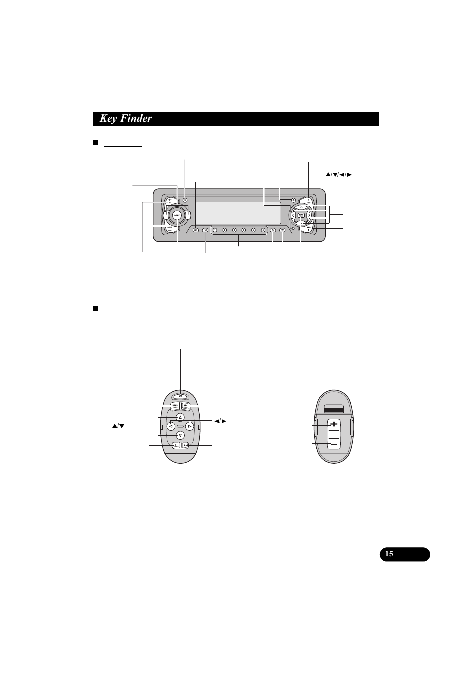 H\ )lqghu | Pioneer DEH-P8100R User Manual | Page 15 / 82