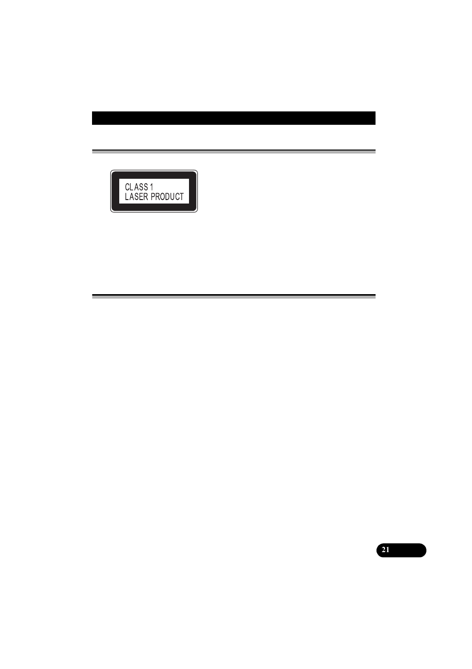 Precaution | Pioneer DEH-P8100R User Manual | Page 21 / 82
