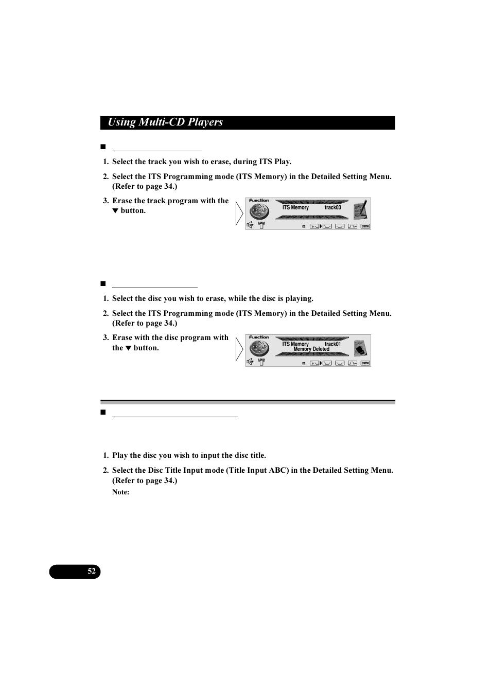 8vlqj 0xowl&' 3od\huv, Disc title | Pioneer DEH-P8100R User Manual | Page 52 / 82