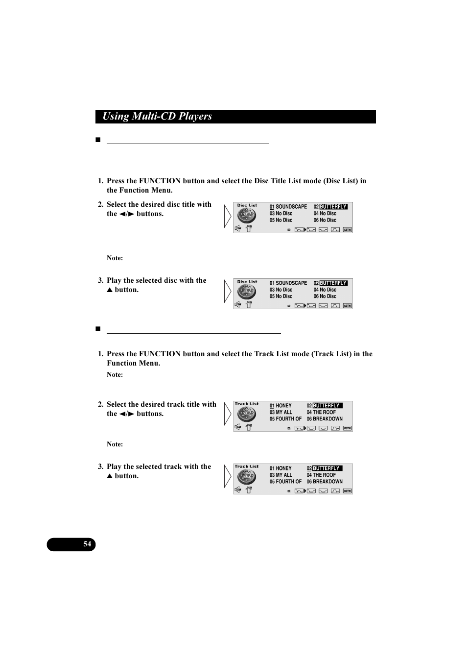 8vlqj 0xowl&' 3od\huv | Pioneer DEH-P8100R User Manual | Page 54 / 82