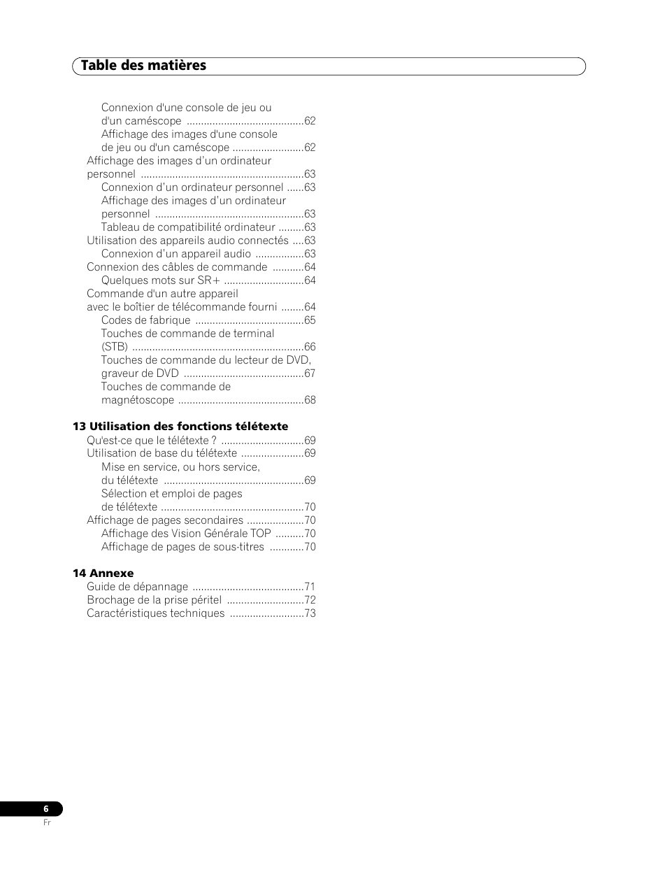 Pioneer PDP-507XD User Manual | Page 78 / 219