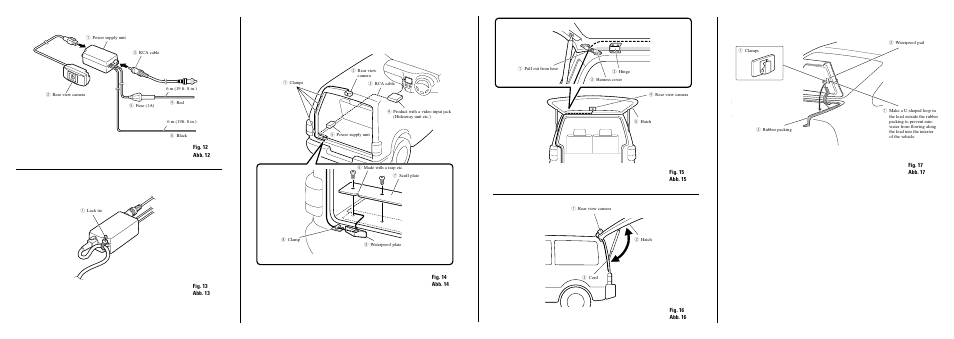 Pioneer Rear view camera ND-BC1 User Manual | Page 5 / 8