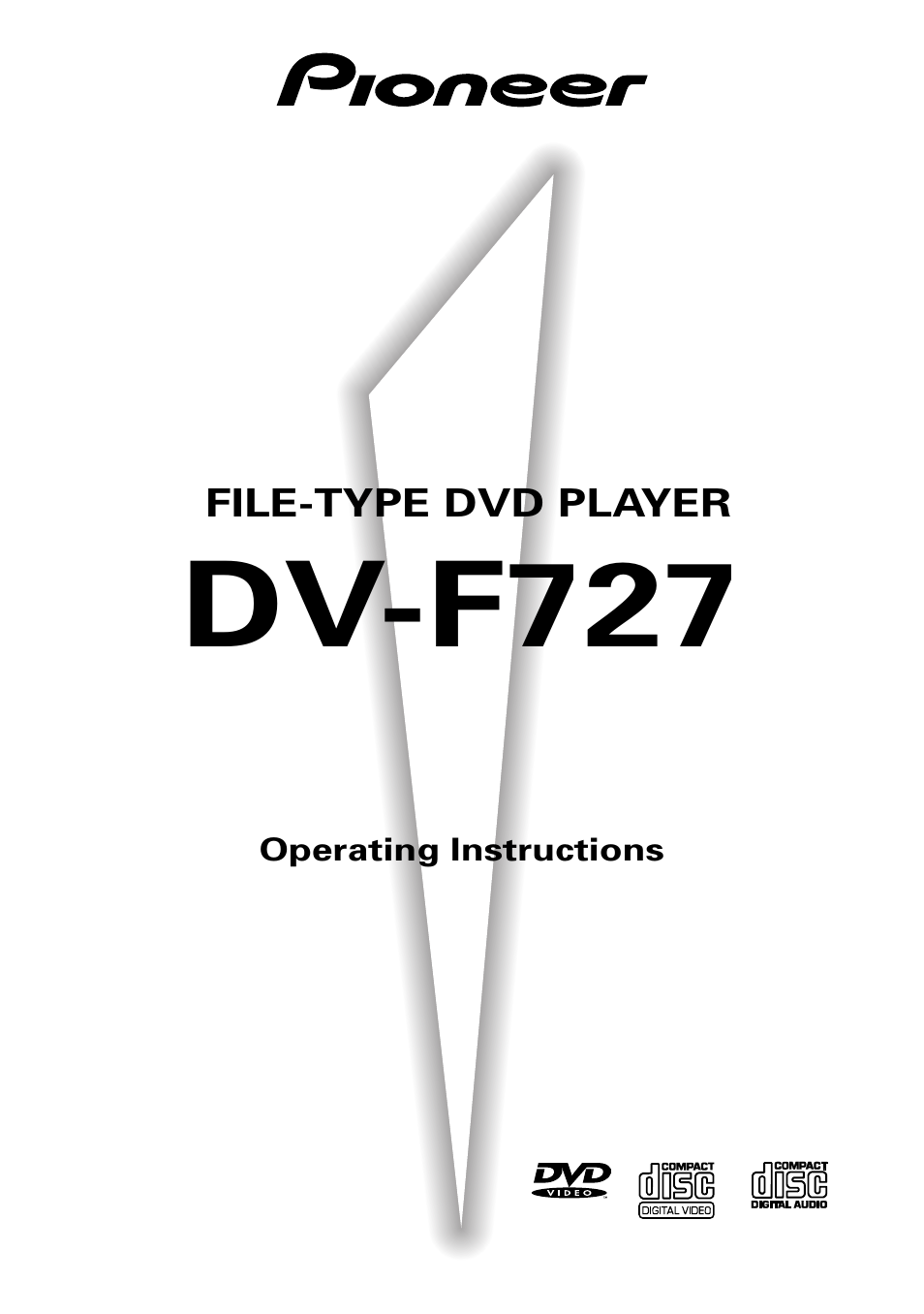 Pioneer DV-F727 User Manual | 80 pages