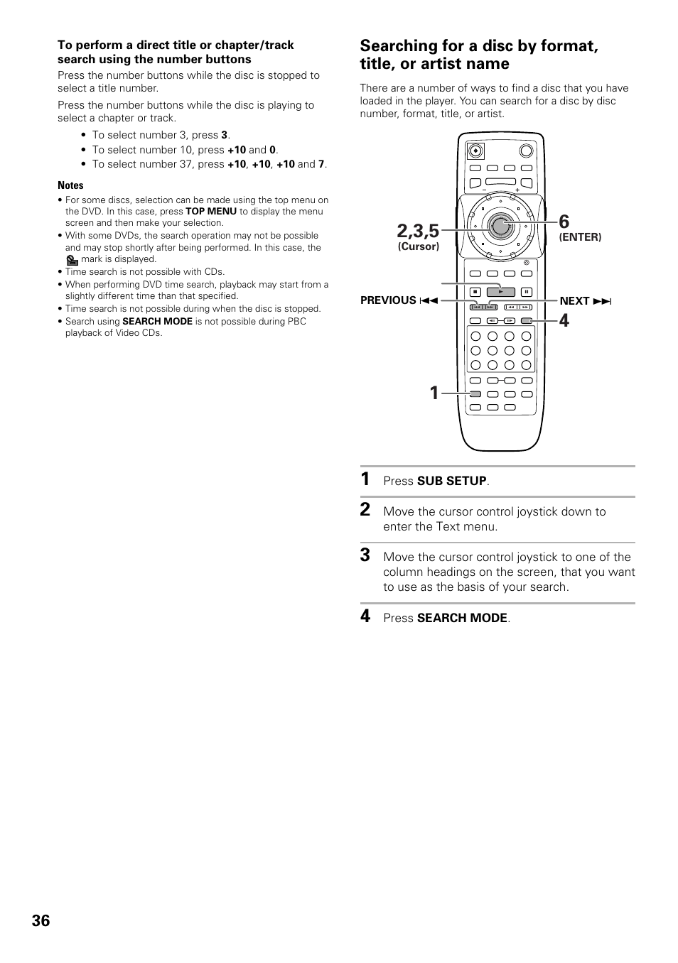 Pioneer DV-F727 User Manual | Page 36 / 80