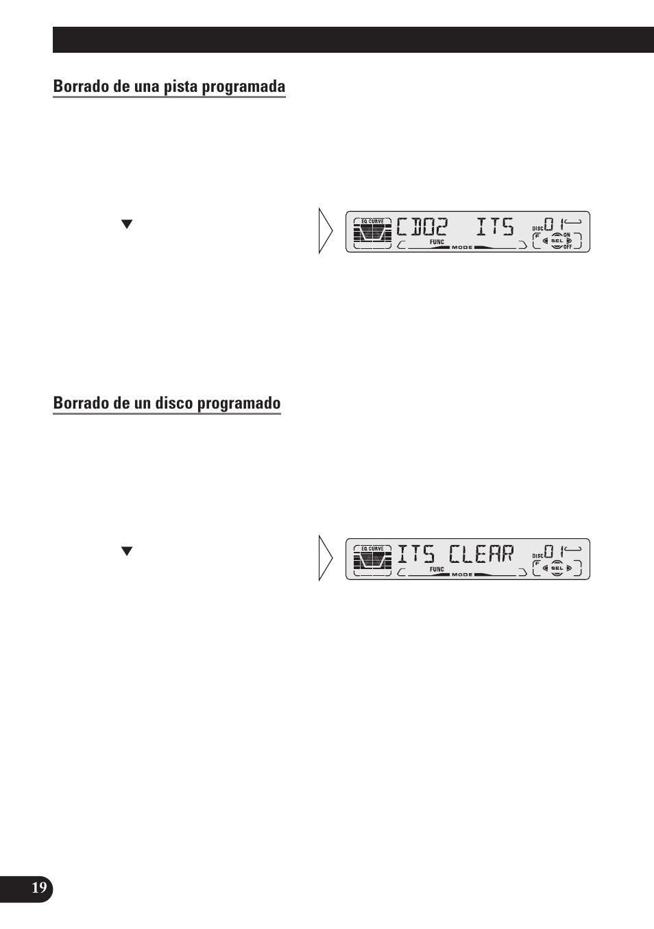 Borrado de una pista programada, Borrado de un disco programado, Uso de reproductores de multi-cd | Pioneer DEH-P3150 User Manual | Page 58 / 116