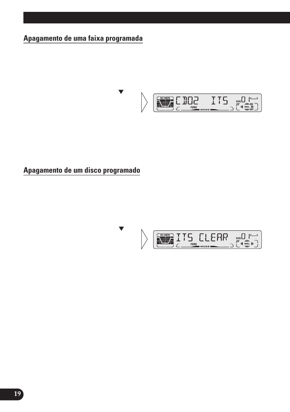 Apagamento de uma faixa programada, Apagamento de um disco programado, Utilização de multi-cd players | Pioneer DEH-P3150 User Manual | Page 96 / 116