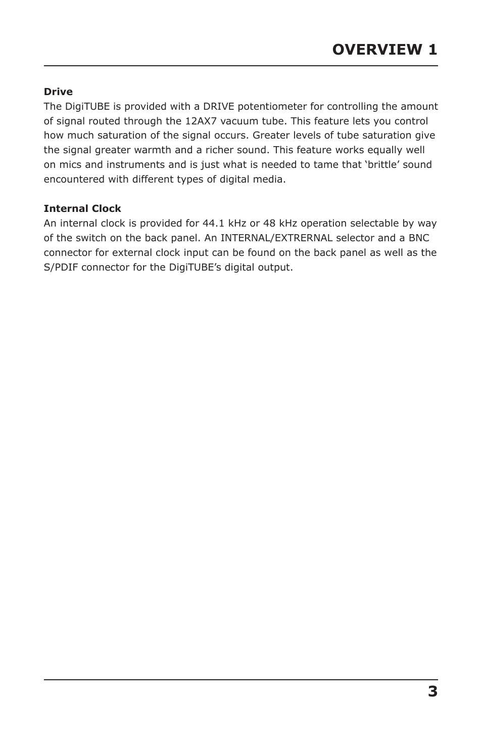 3overview 1 | PreSonus DigiTUBE User Manual | Page 5 / 17