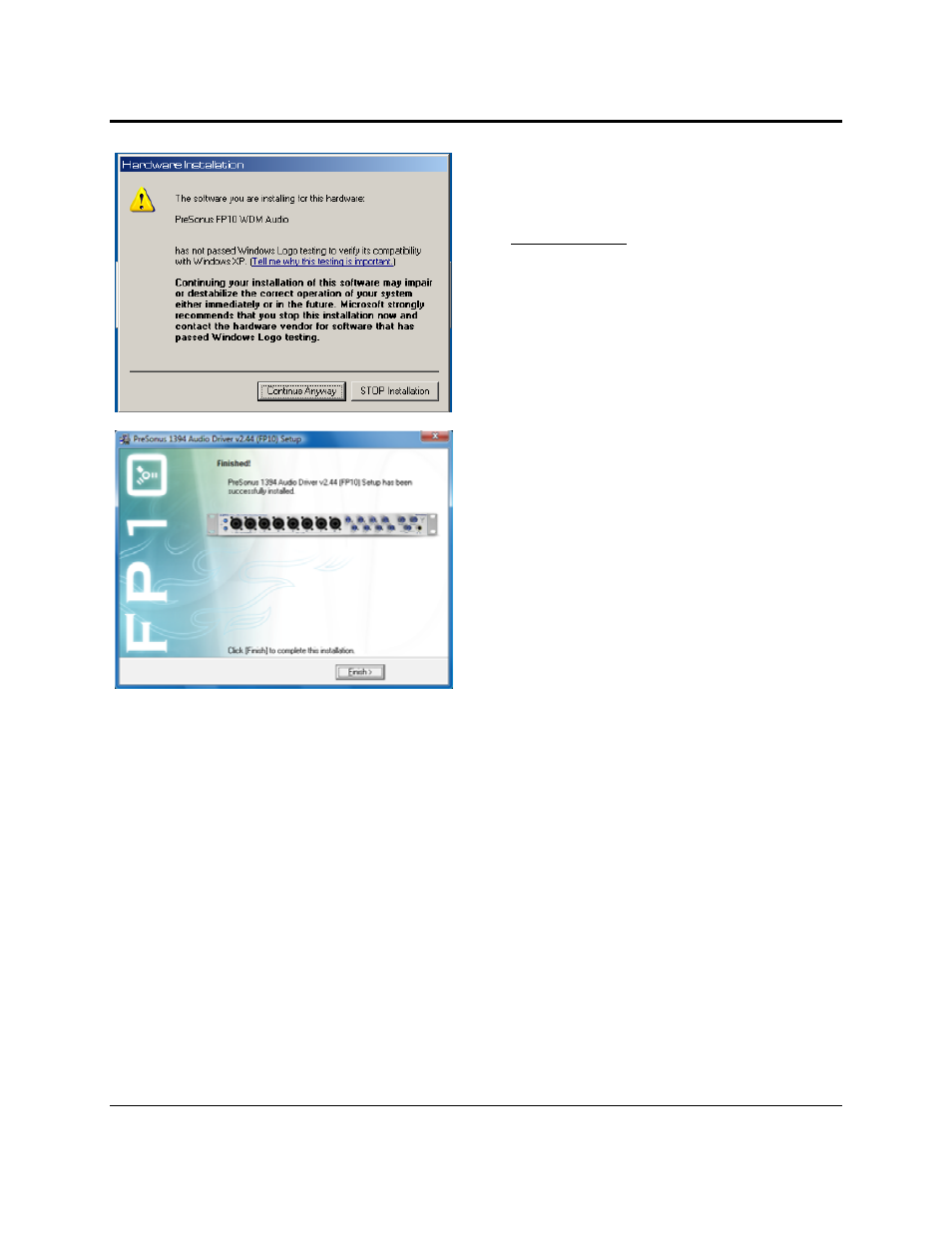 Operation | Presonus Audio electronic FP10 User Manual | Page 11 / 30
