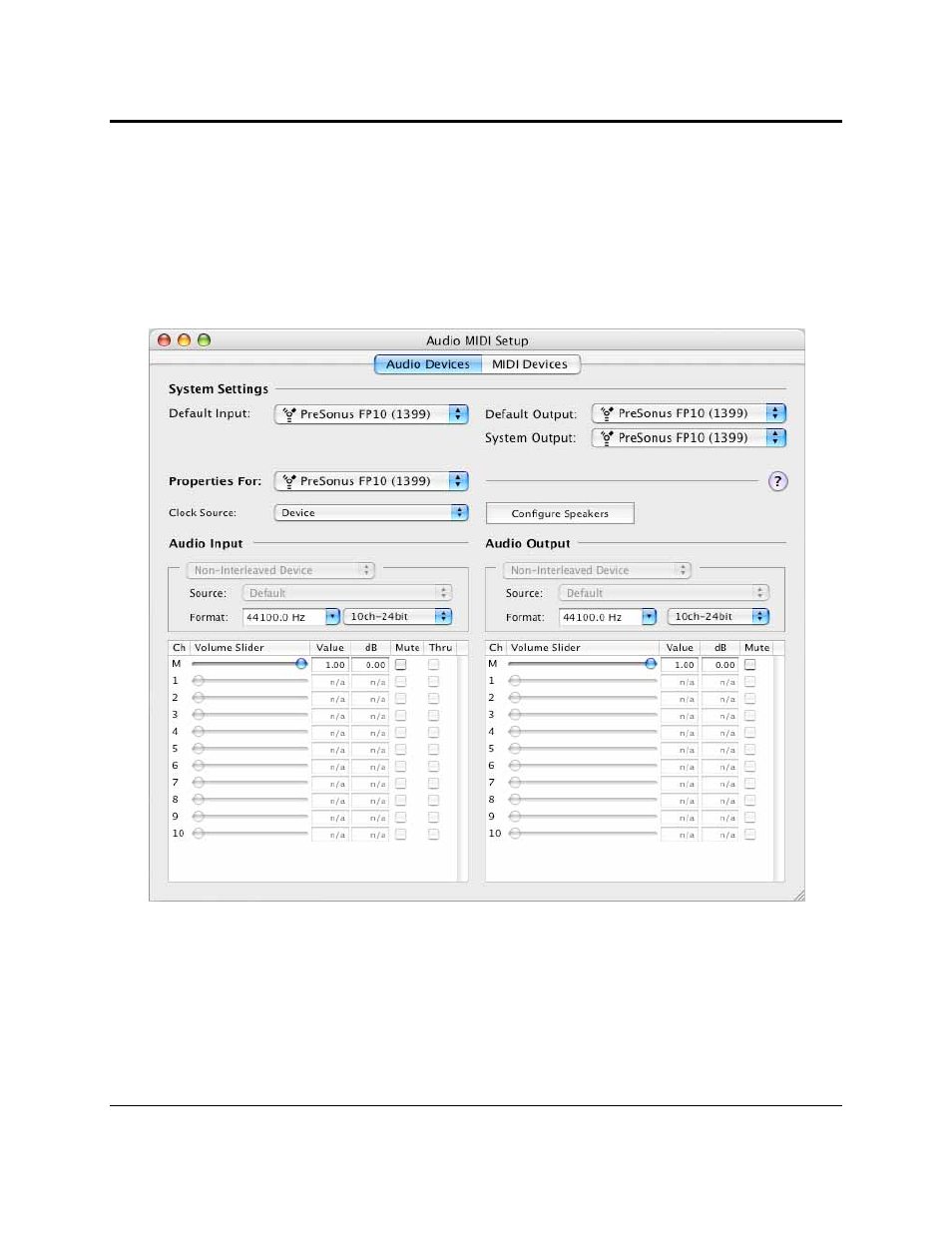 Operation | Presonus Audio electronic FP10 User Manual | Page 12 / 30