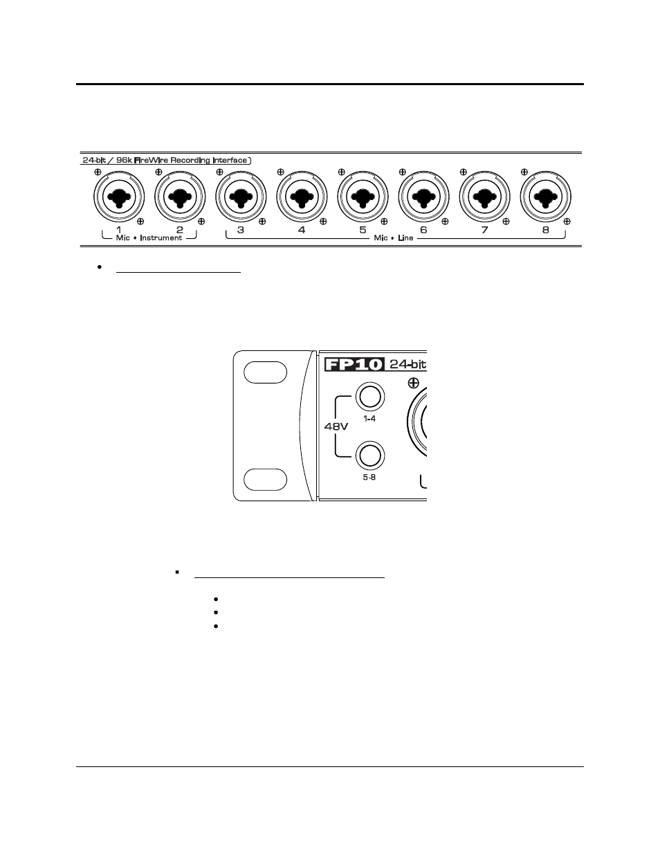 Controls and connections, 2 front panel layout | Presonus Audio electronic FP10 User Manual | Page 22 / 30