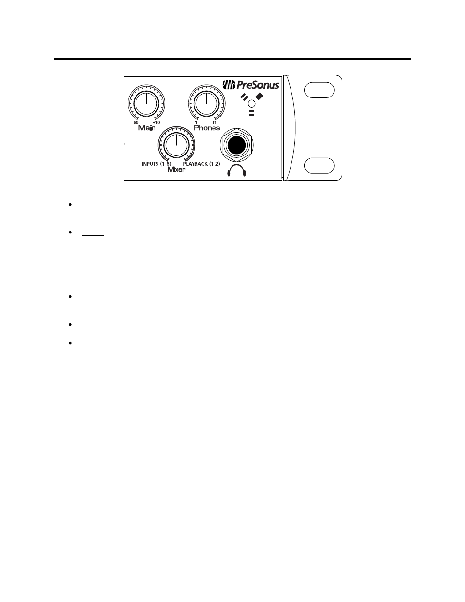Controls and connections | Presonus Audio electronic FP10 User Manual | Page 24 / 30