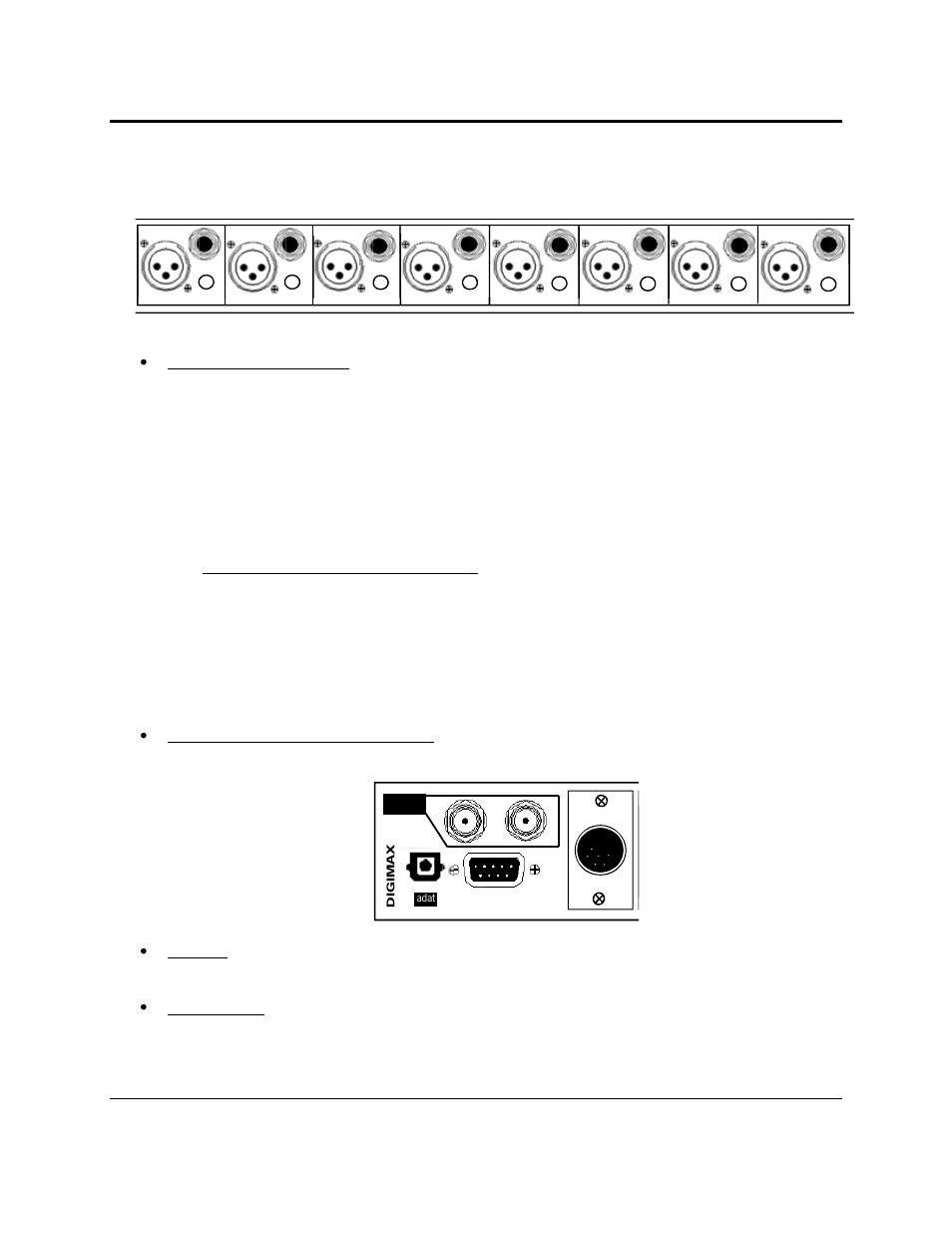 Controls & connections, 2 back panel layout, 48 volt phantom power | 52db headroom | PreSonus DigiMax 96k User Manual | Page 10 / 22