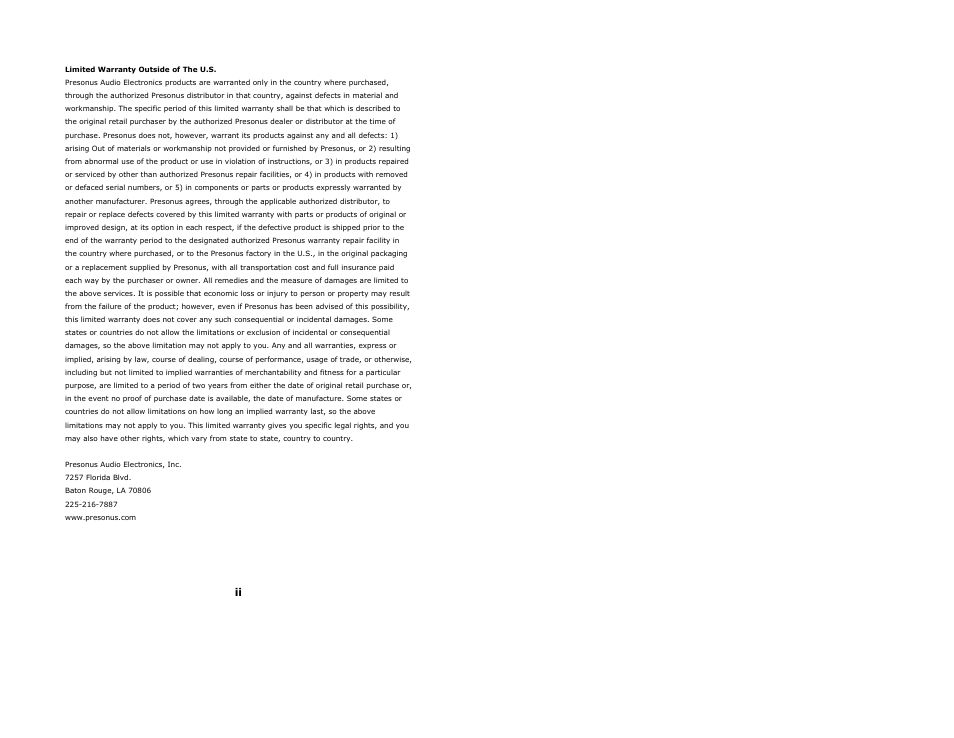 PreSonus TubePRE User Manual | Page 3 / 18