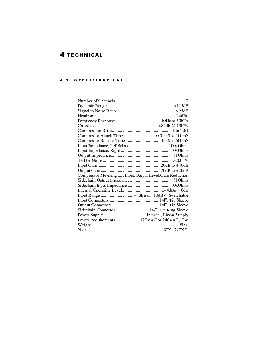 Presonus Audio electronic Smart Compressor User Manual | Page 25 / 25
