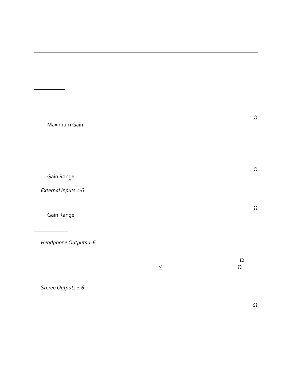 Technical information, 1 specifications | PreSonus HP60 User Manual | Page 17 / 20