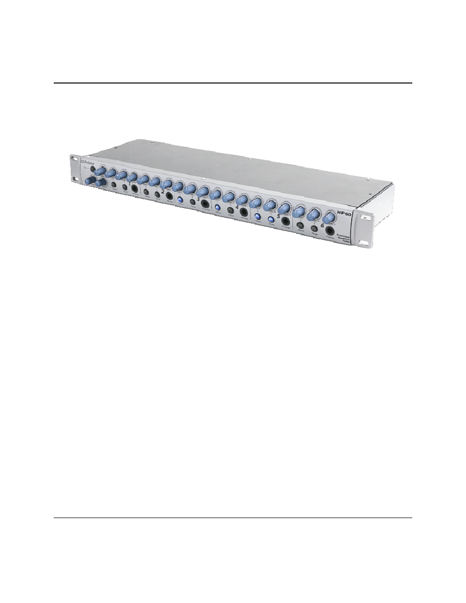 Ervie, 1 in, Ntrodu | Uction | PreSonus HP60 User Manual | Page 5 / 20