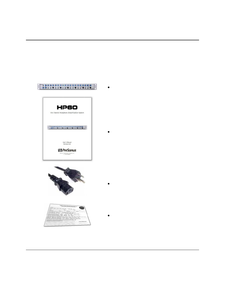 Ervie | PreSonus HP60 User Manual | Page 7 / 20