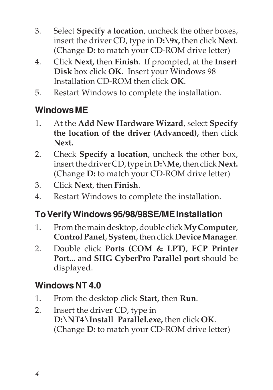 Parallels 04-0358C User Manual | Page 4 / 12