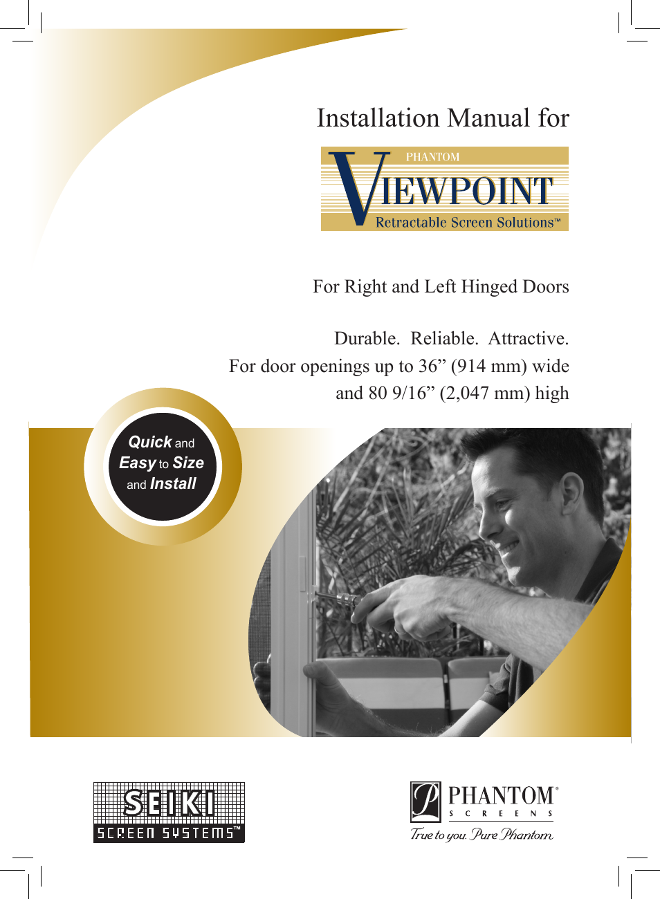 Phantom Tech Viewpoint VI0508 User Manual | 16 pages