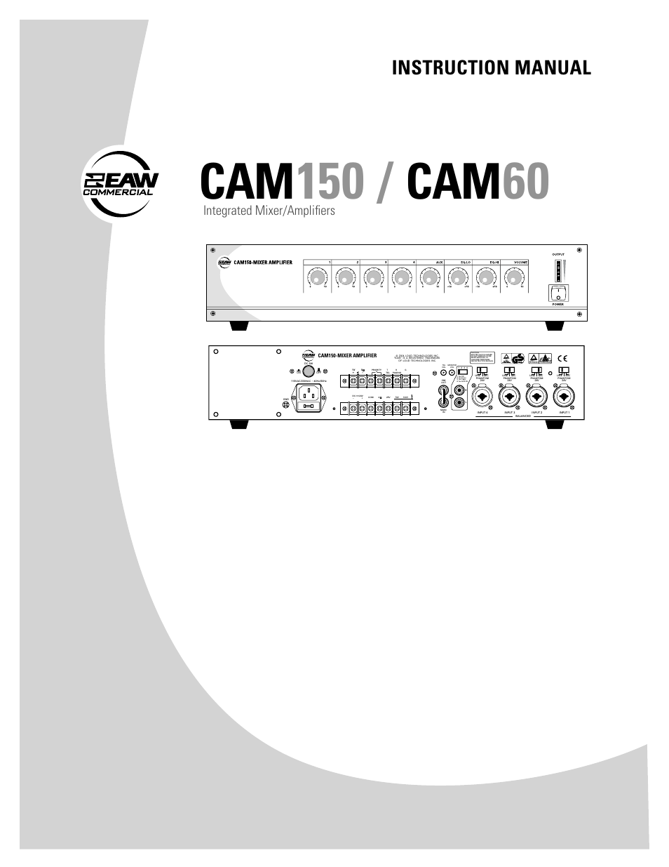Phantom Tech CAM60 User Manual | 12 pages