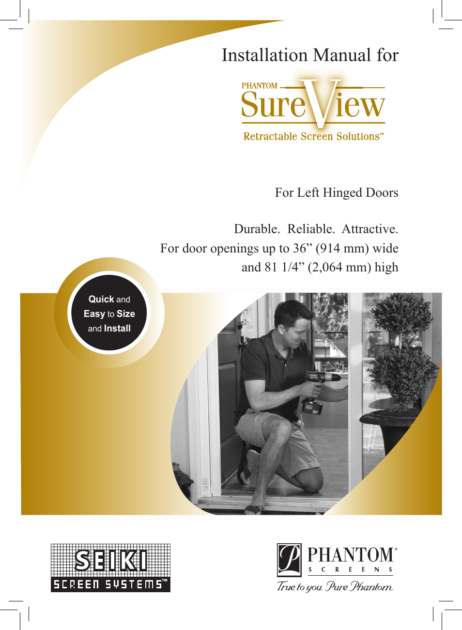 Phantom Tech Sure View SU0508L User Manual | 20 pages