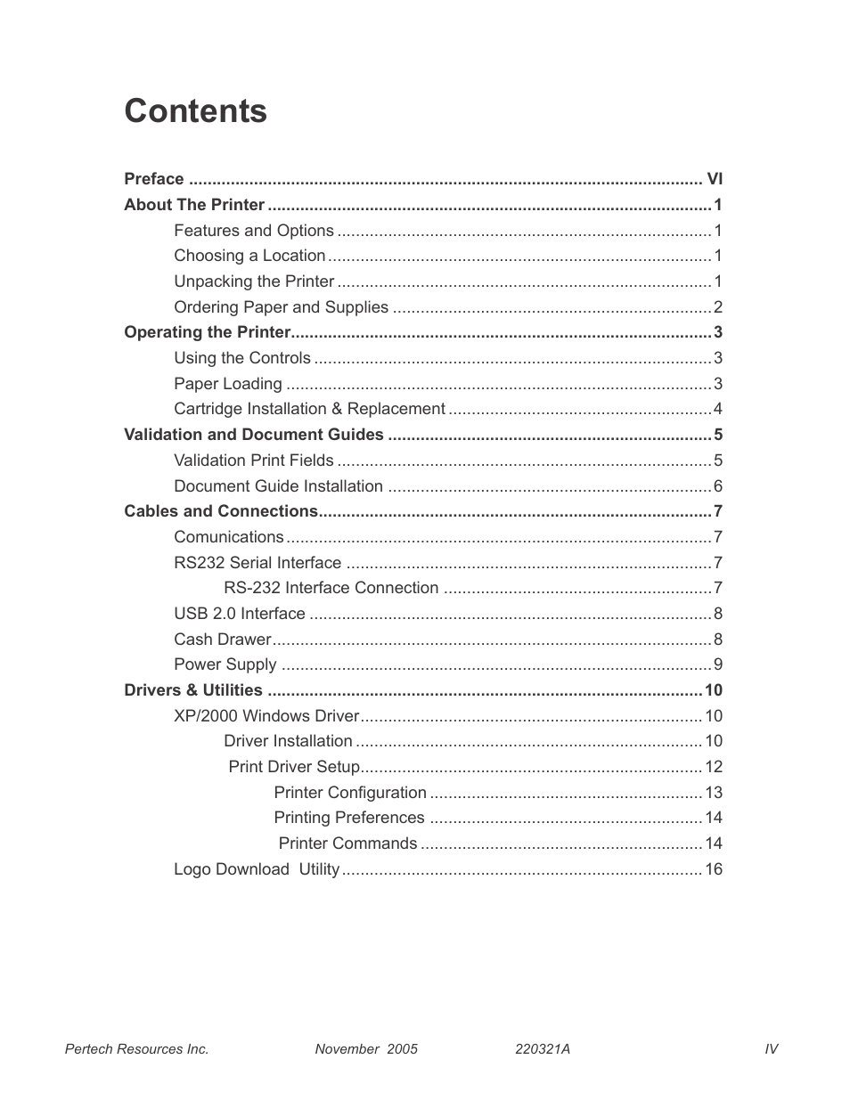 Pertech 5300 User Manual | Page 4 / 40