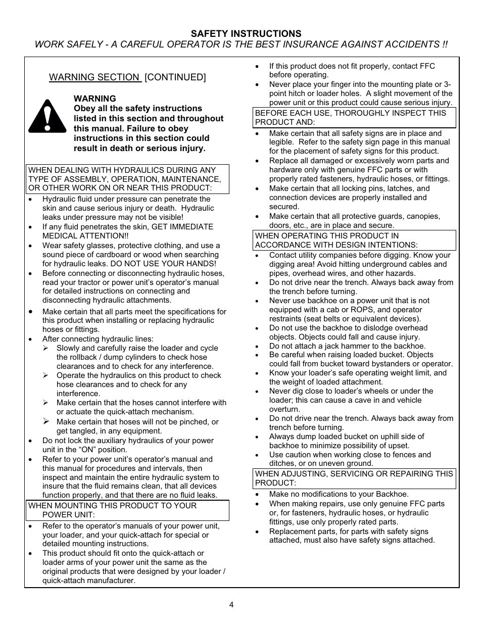 Paladin Tools LAF2301 User Manual | Page 6 / 19