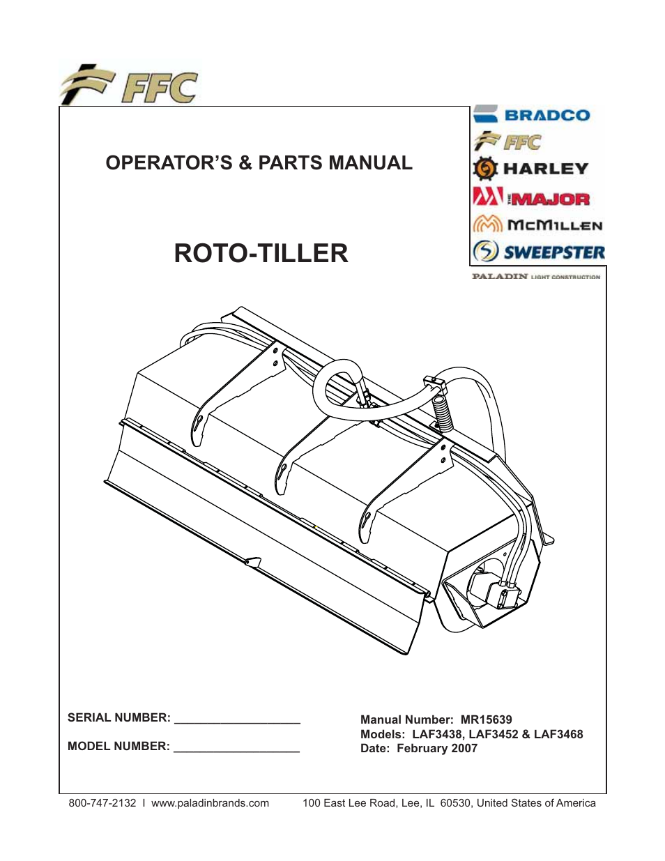 Paladin Tools LAF3452 User Manual | 15 pages