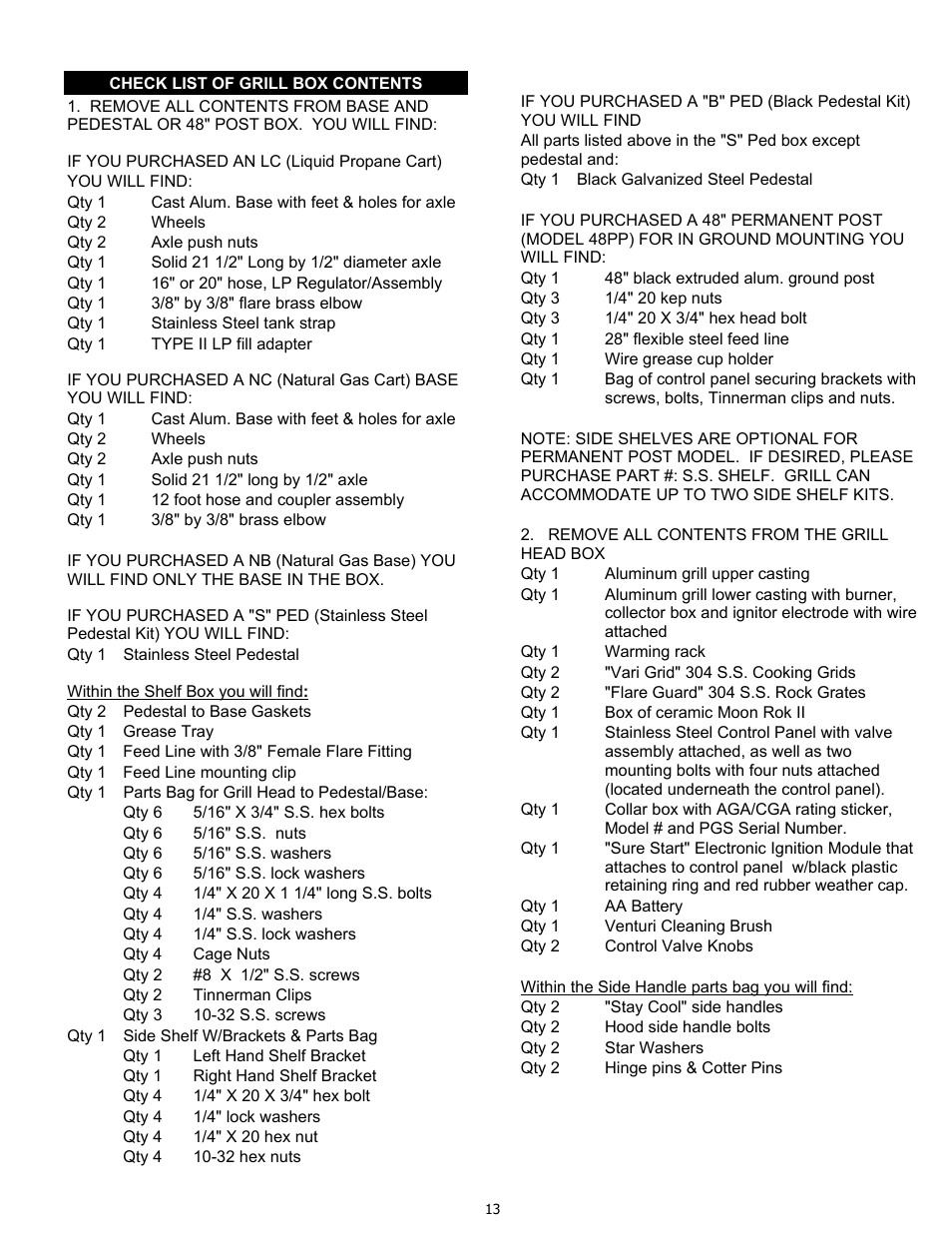 PGS K-40 User Manual | Page 13 / 25