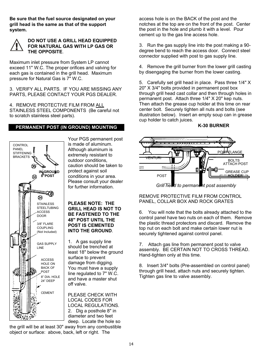 PGS K-40 User Manual | Page 14 / 25