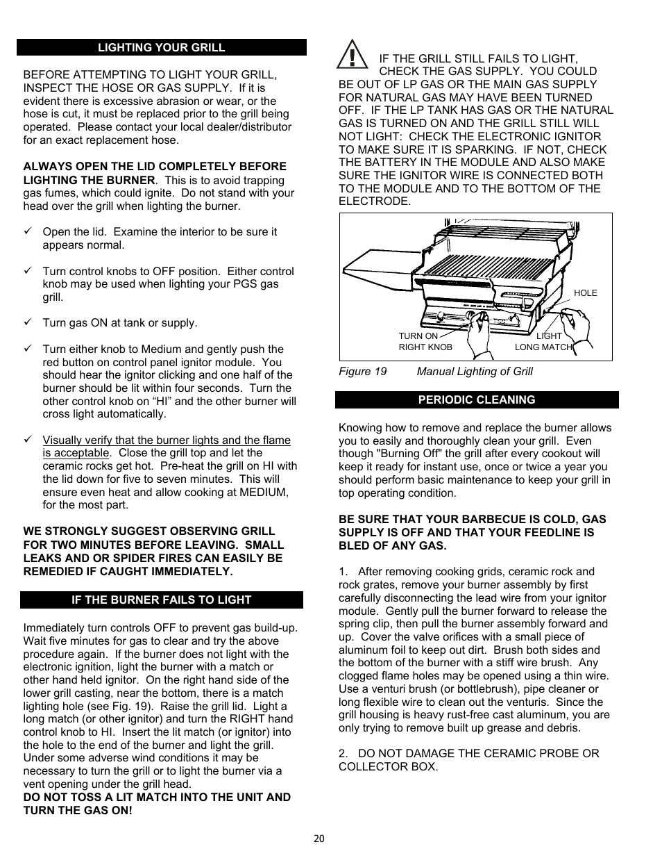 PGS K-40 User Manual | Page 20 / 25