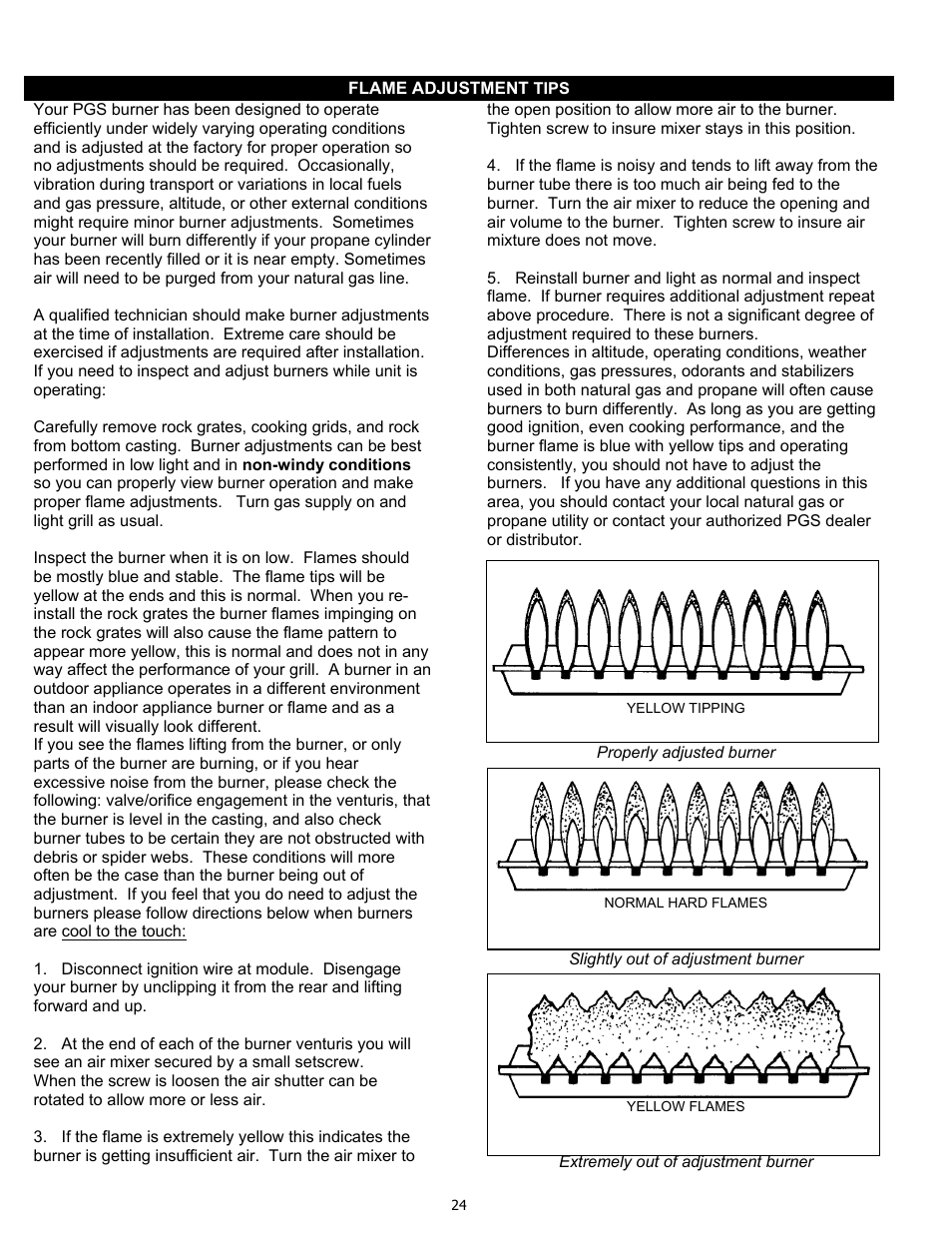 PGS K-40 User Manual | Page 24 / 25