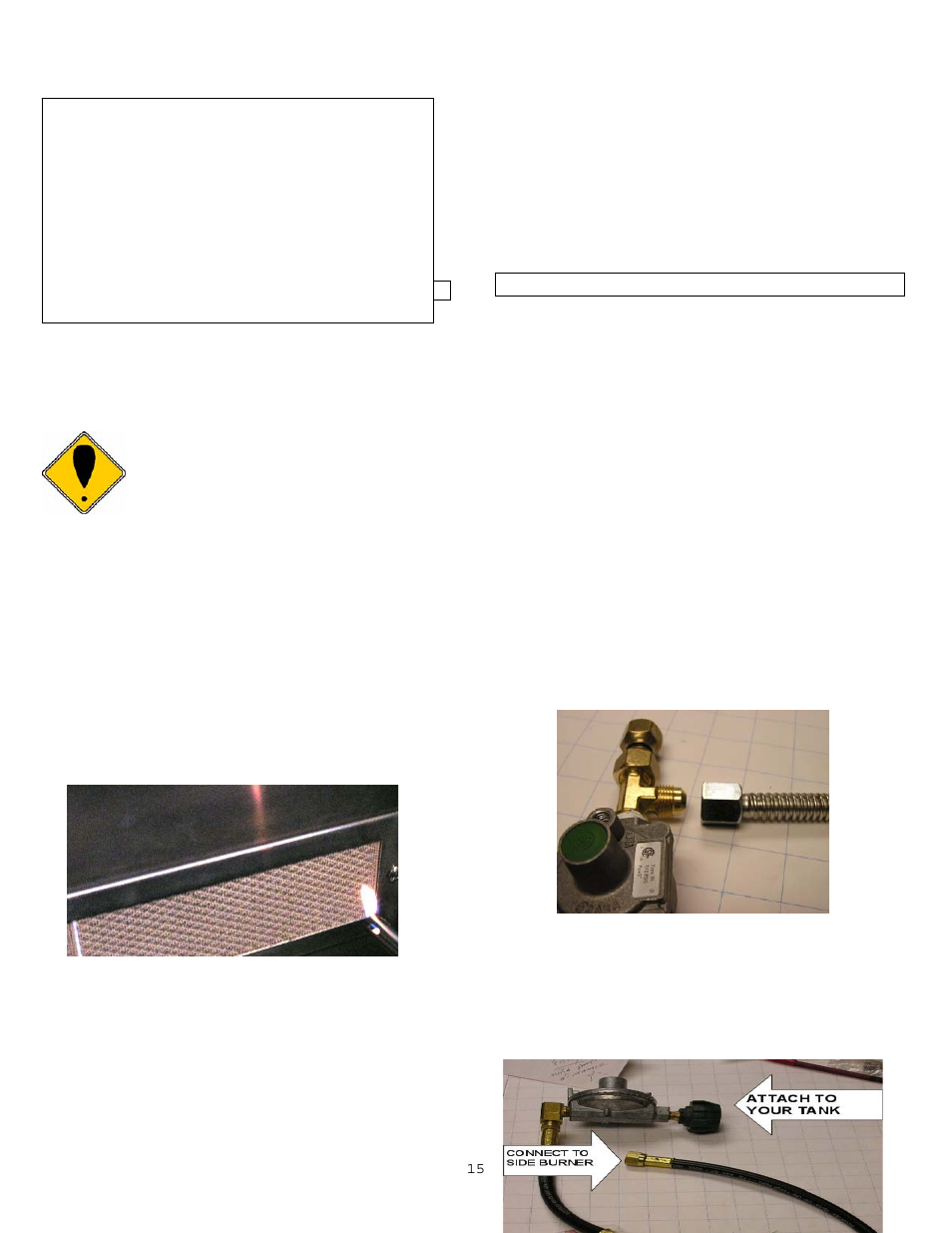 Masonry cutouts | PGS S27R User Manual | Page 15 / 25