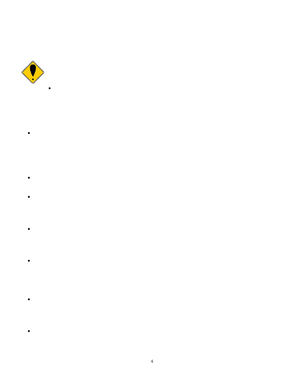 Very important safety tips and warnings | PGS S27R User Manual | Page 4 / 25