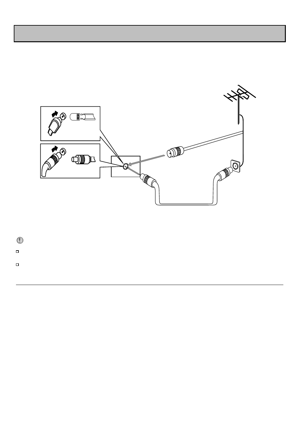 Antenna connection | Princess Household Appliances BV 68CT8 User Manual | Page 8 / 30