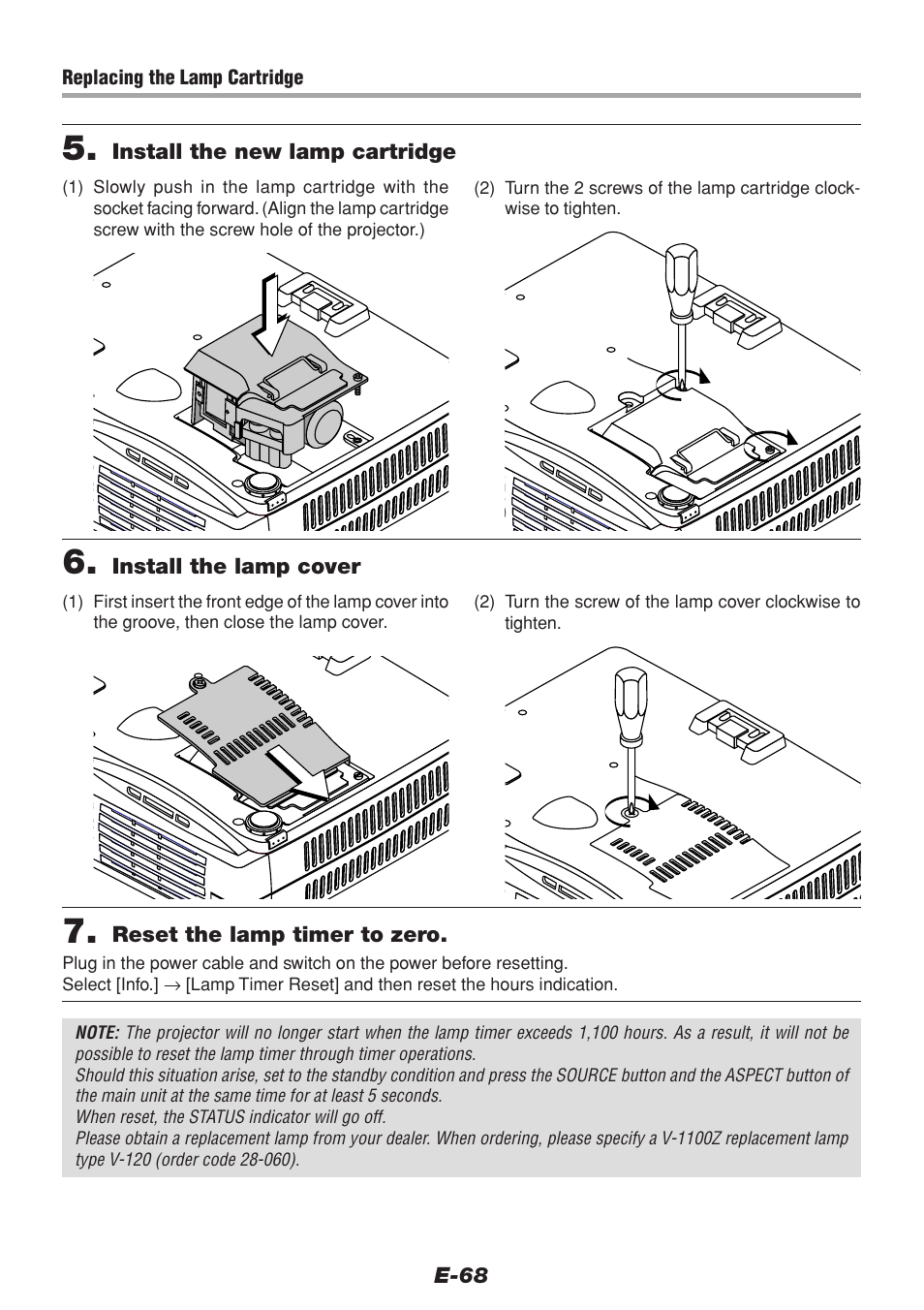 PLUS Vision V-1100Z User Manual | Page 68 / 72