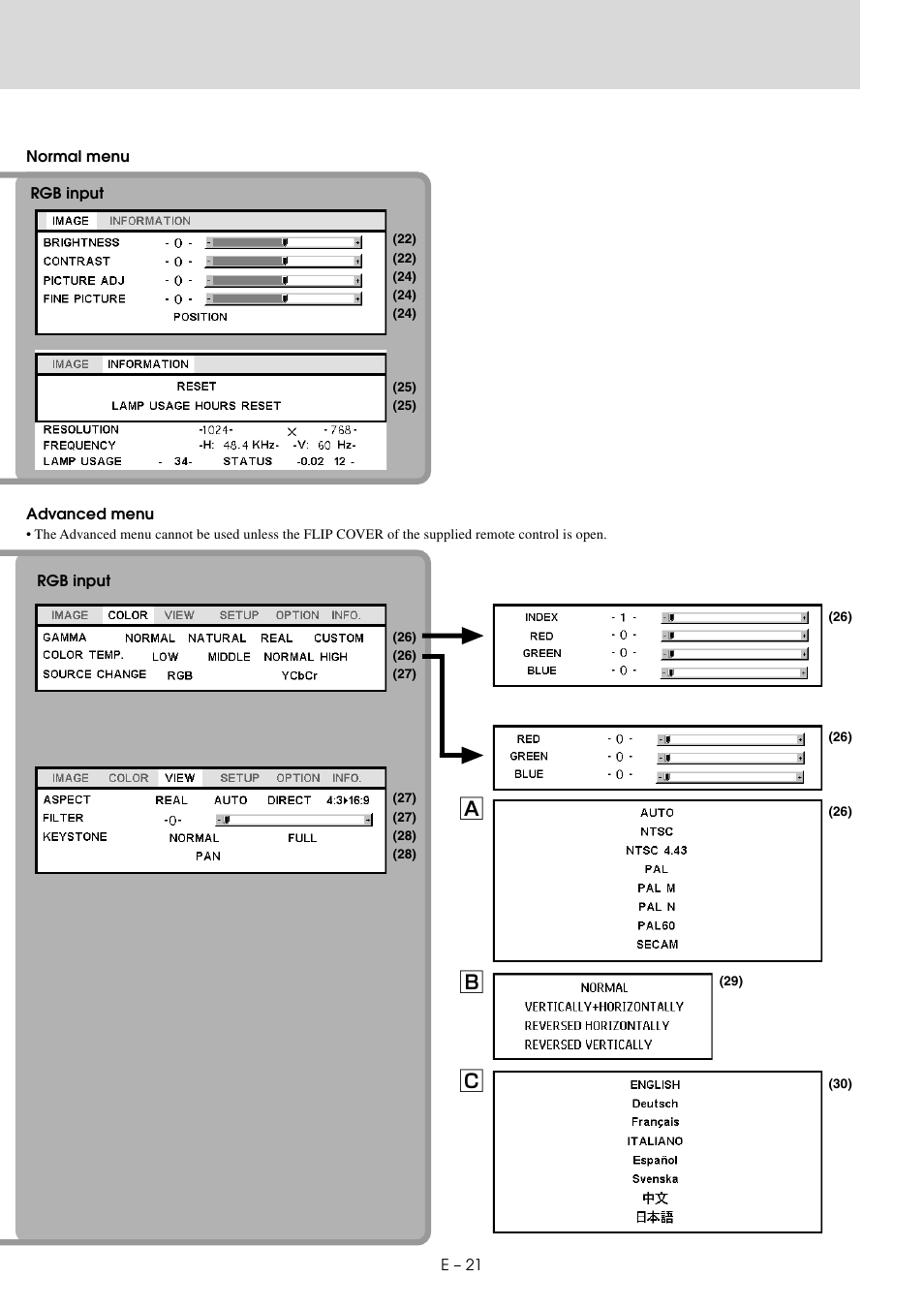 Ез ı | PLUS Vision U3-810SF User Manual | Page 24 / 39