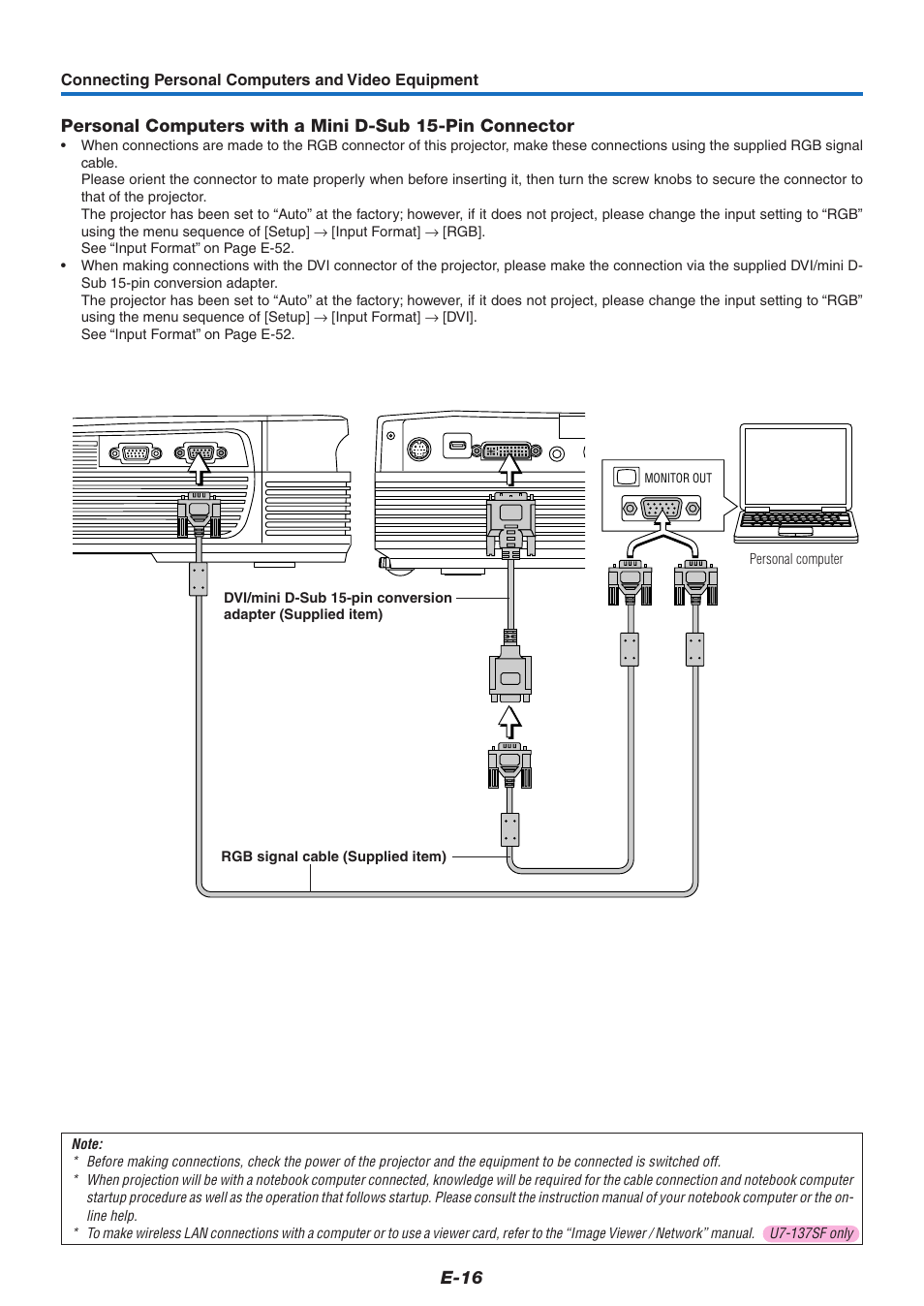 PLUS Vision U7-137SF User Manual | Page 16 / 67