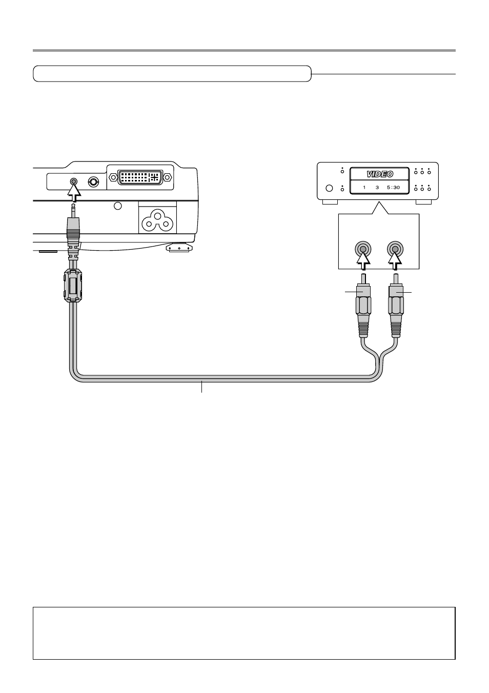 Connections with audio connectors, E-23 | PLUS Vision PLUS V-1080 User Manual | Page 23 / 72