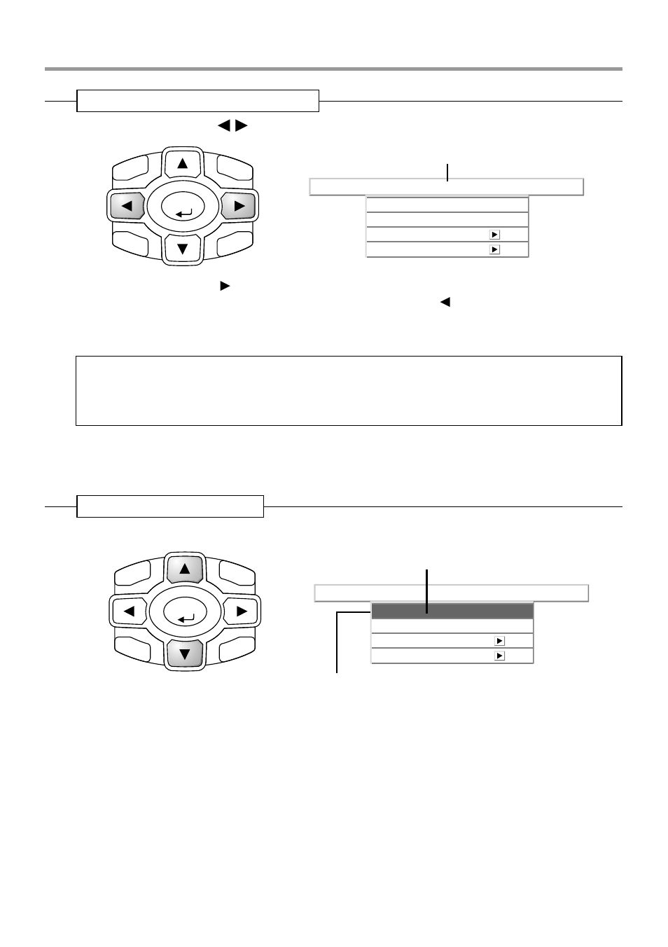 E-40, Press the cursor, Menu operation method | PLUS Vision PLUS V-1080 User Manual | Page 40 / 72