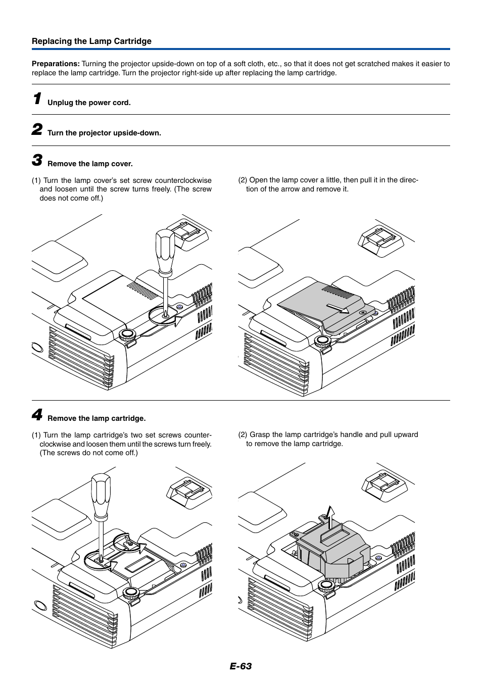 PLUS Vision Data Projector User Manual | Page 63 / 68