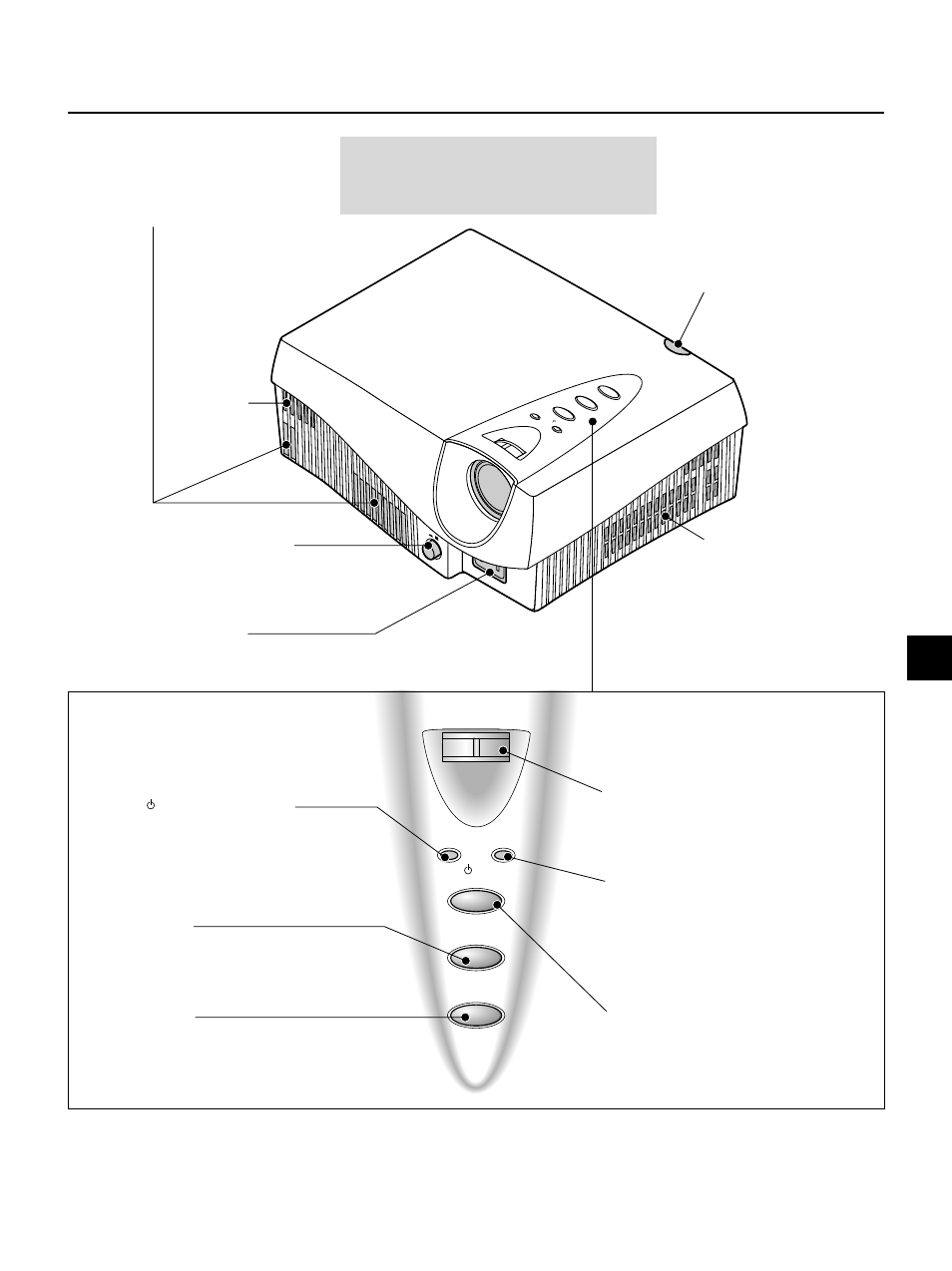 Names of the main unit parts, E – 7 | PLUS Vision HE-3100 User Manual | Page 7 / 44