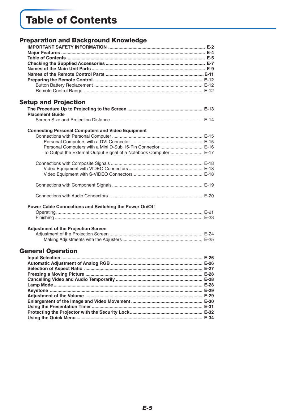 PLUS Vision U4-237 User Manual | Page 5 / 64