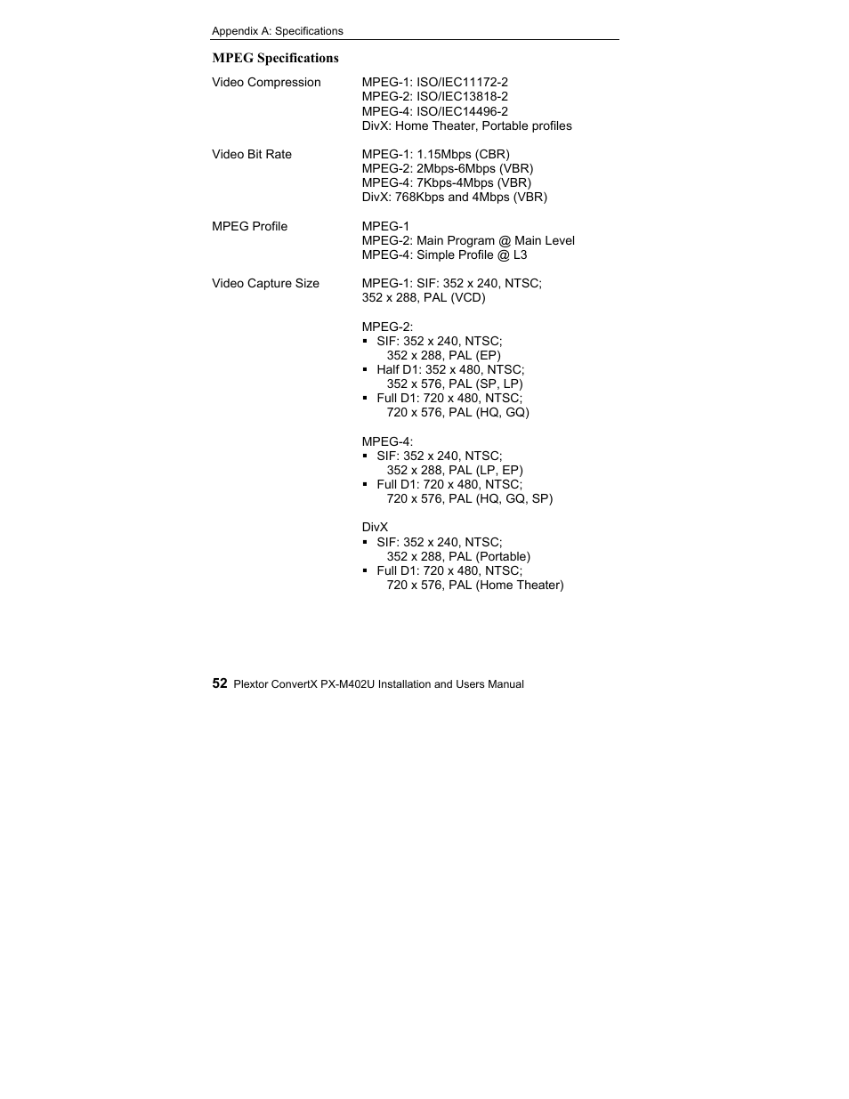 Plextor CONVERTX PX-M402U User Manual | Page 58 / 80