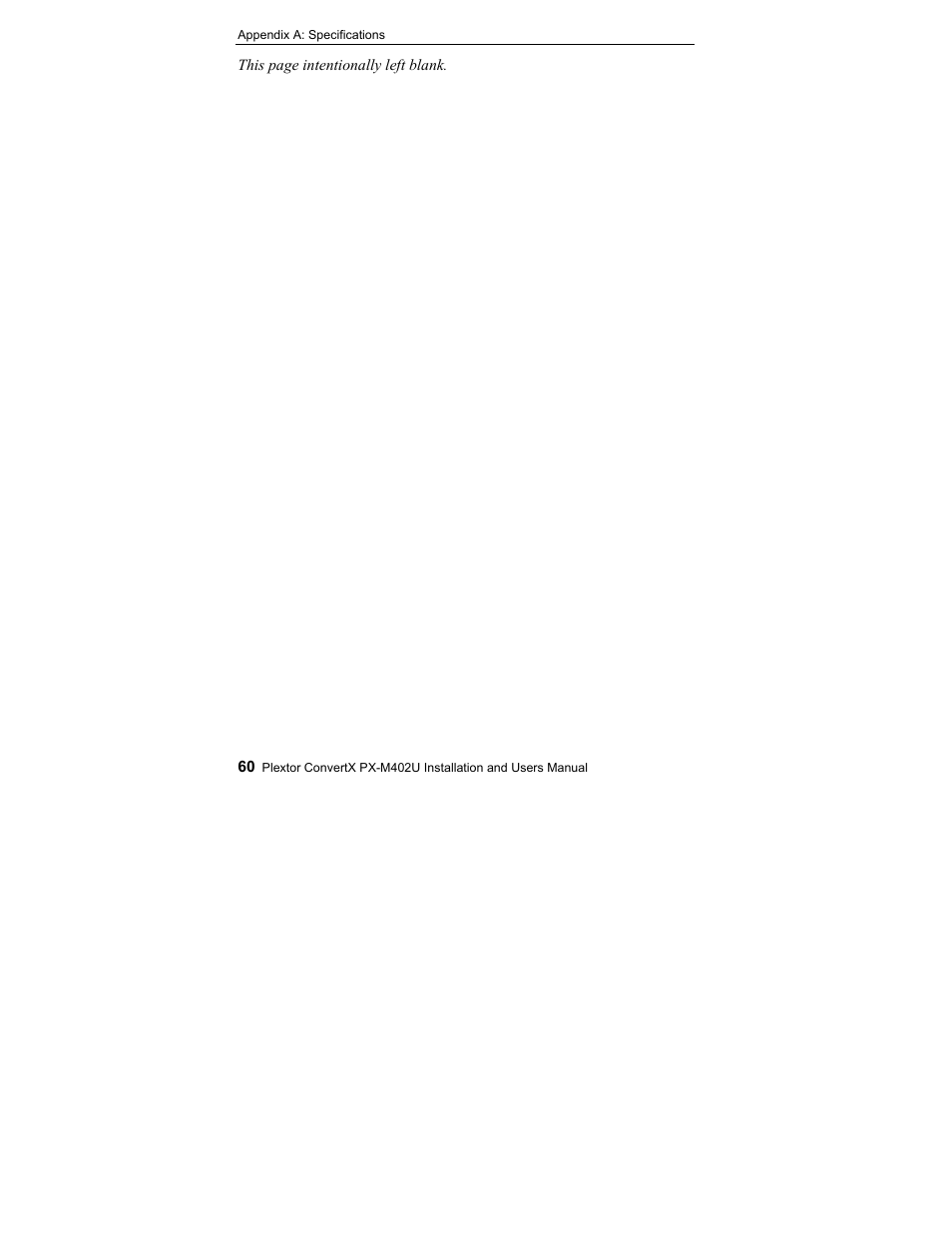 Plextor CONVERTX PX-M402U User Manual | Page 66 / 80