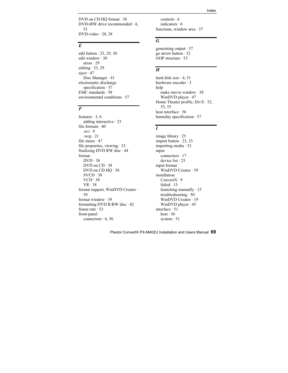 Plextor CONVERTX PX-M402U User Manual | Page 75 / 80