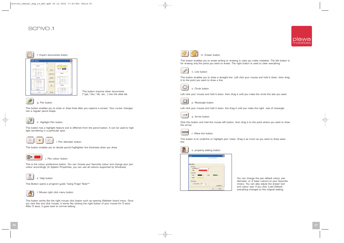 Plawa Scrivo.1 User Manual | Page 19 / 20