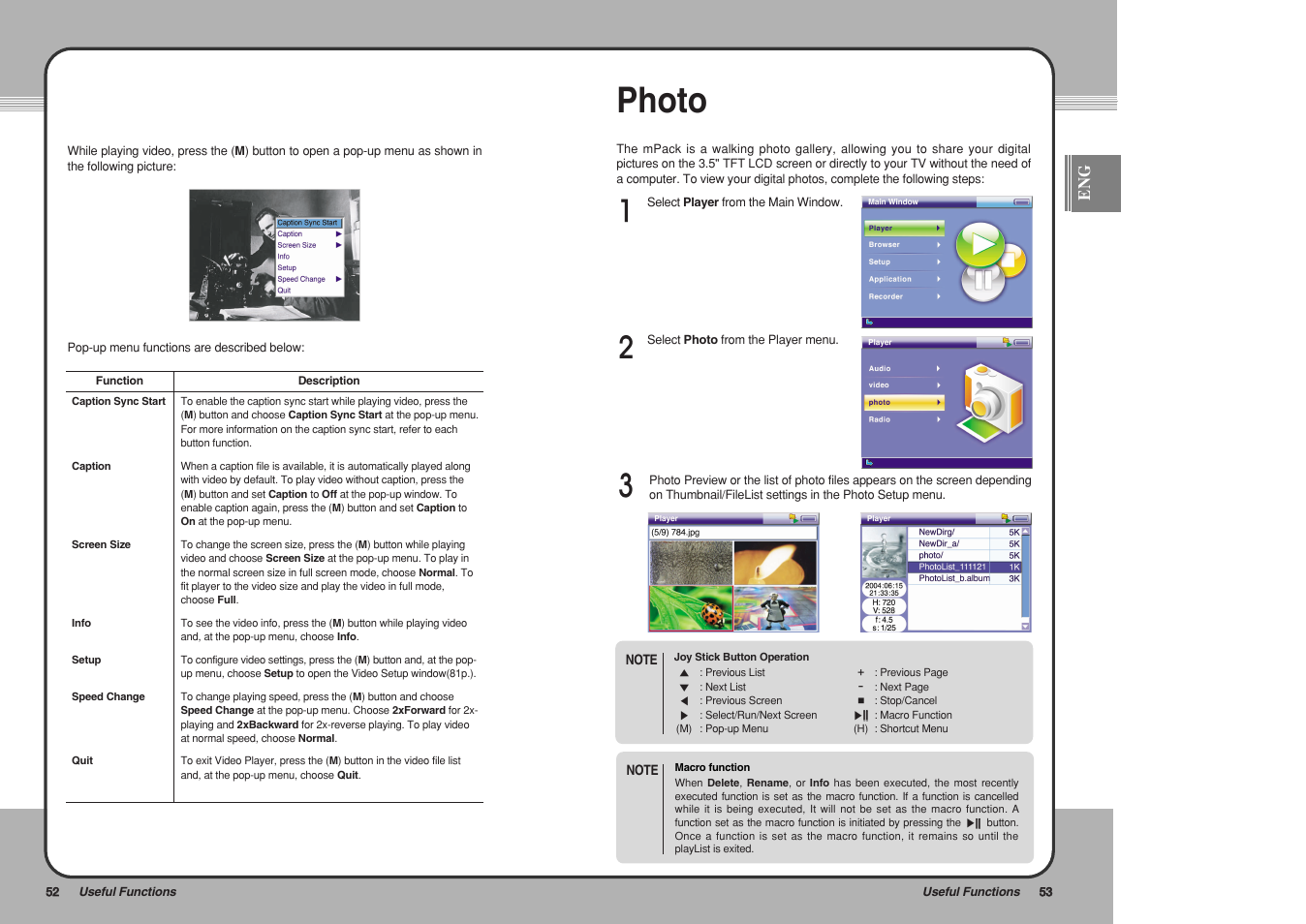 Photo | PQI mPack User Manual | Page 28 / 48